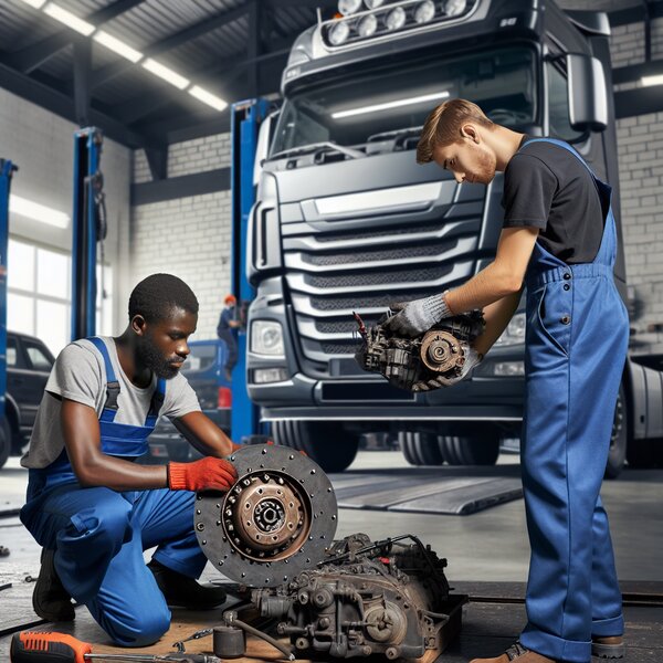 Замена сцепления МАЗ-6501: профессиональная и быстрая установка, качество и