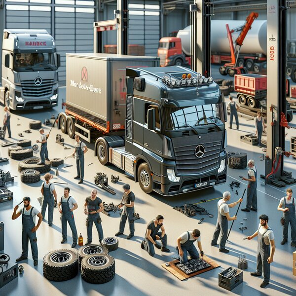 Замена сцепления Mercedes-Benz Atego: быстро и качественно