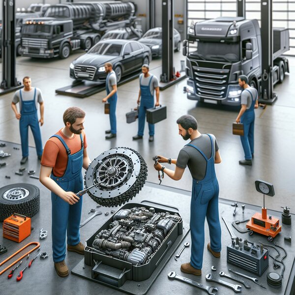 Замена сцепления НефАЗ-4208-10-13: профессиональный сервис, надежные запчасти,