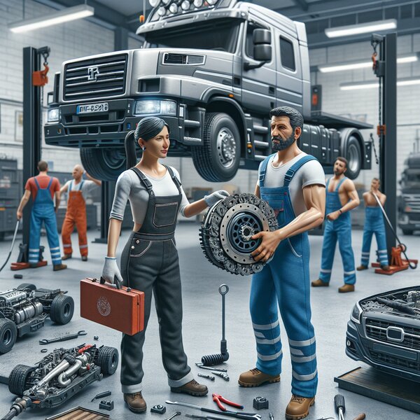 Замена сцепления на автобусе НефАЗ-5299-10-15: качество, надежность, быстрое