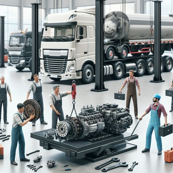 Замена сцепления на автобусе НефАЗ-5299-10-16: качественно и быстро