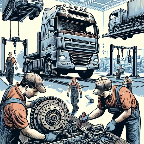 Замена сцепления на автобусе НефАЗ-5299-11-31: профессиональные услуги и