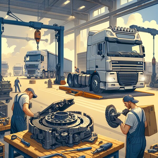 Замена сцепления на автобус ПАЗ-652M профессионально и быстро - обратившись к