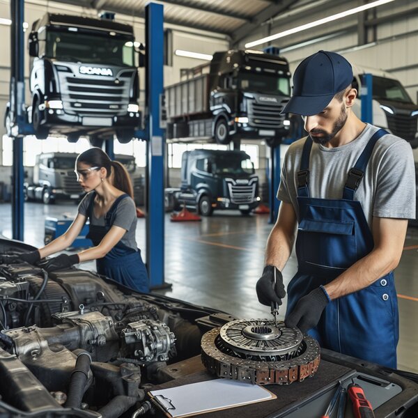 Замена сцепления на Scania P250: профессиональные услуги по ремонту и