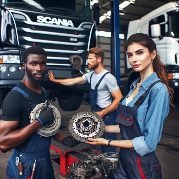 Замена сцепления Scania R500: профессиональный ремонт и обслуживание грузовиков