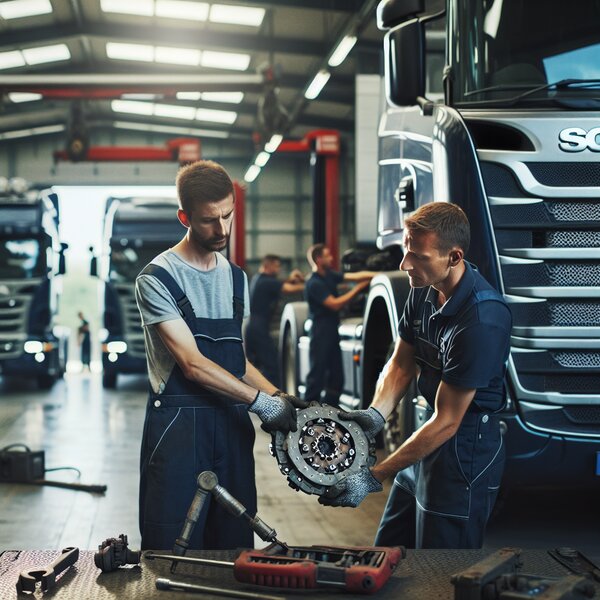 Замена сцепления на Scania S450: профессиональный и быстрый сервис для вашего