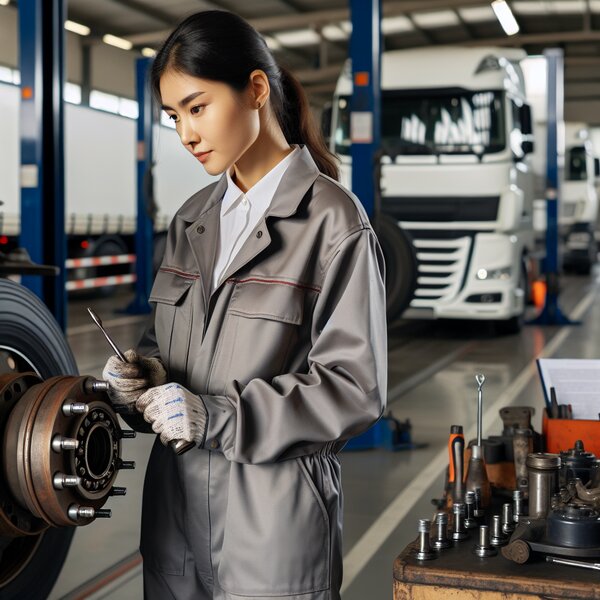 Регулировка ступичного подшипника для грузовиков Volvo, Scania, Mercedes,