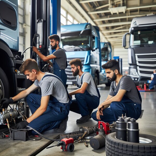 Ремонт пневмосистем: Volvo, Scania, Mercedes, Renault, DAF, Камаз, МАЗ,