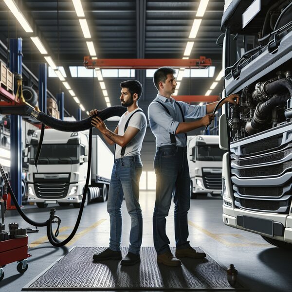 Ремонт шланга кондиционера для Volvo, Scania, Mercedes, Renault, DAF, Камаз,