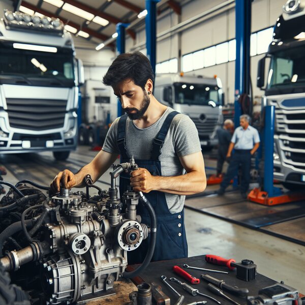 Услуги по ремонту и замене циркуляционного насоса СО: Volvo, Scania, Mercedes,