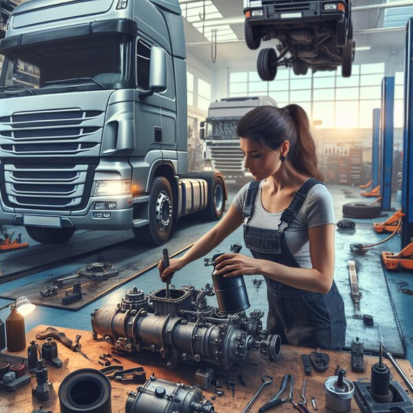 Снятие и установка маслоотделителя для Volvo, Scania, Mercedes, Renault, DAF,