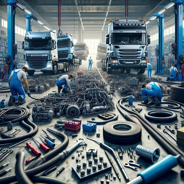 Замена топливных шлангов Volvo, Scania, Mercedes, Renault, DAF, Камаз, МАЗ,