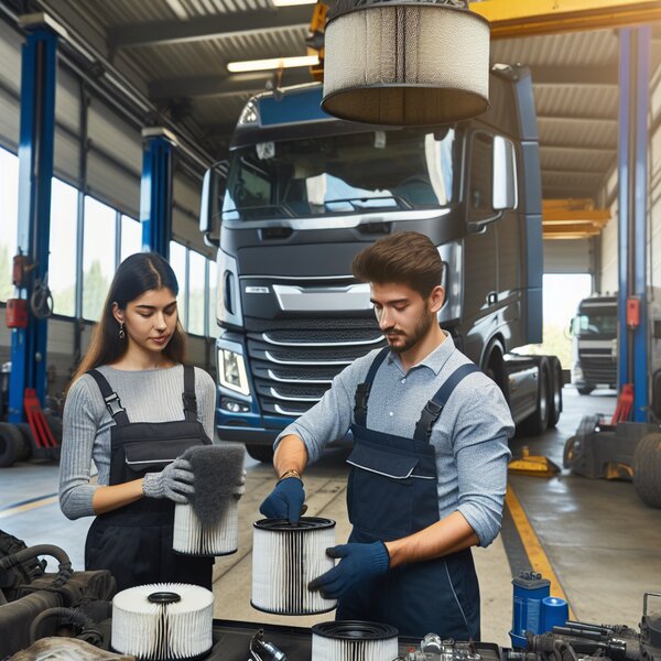 Замена воздушного фильтра Volvo, Scania, Mercedes, Renault, DAF, Камаз, МАЗ,