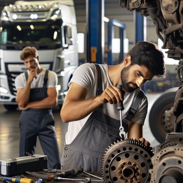 Профессиональное снятие маховика для грузовиков Volvo, Scania, Mercedes,