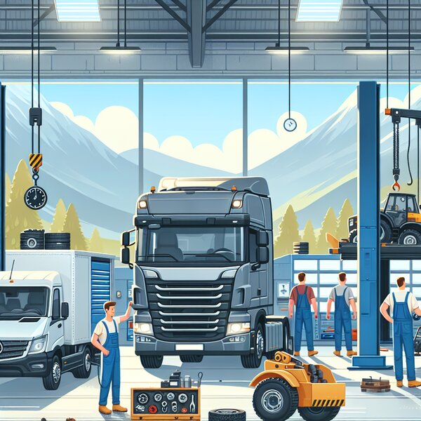 Техническое обслуживание грузовиков Volvo, Scania, Mercedes, Renault, DAF,